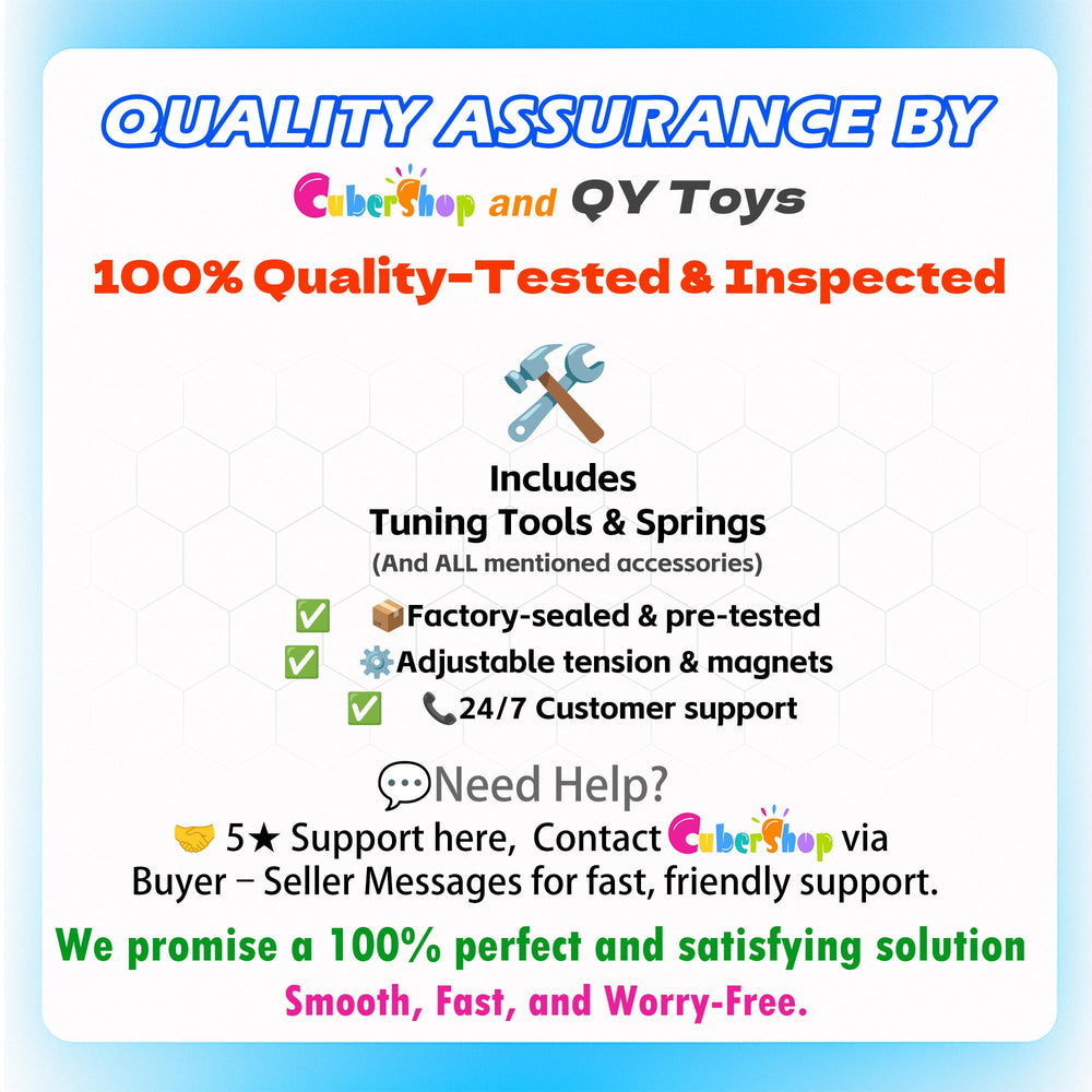 CuberShop QY X Man Tornado V4 M body with sleek finish supports confident handling