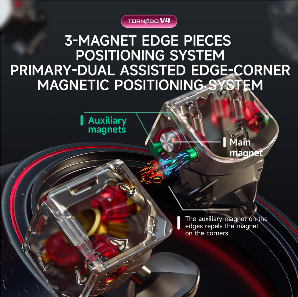 CuberShop QY X Man Tornado V4 M anti-pop system supports fast solving