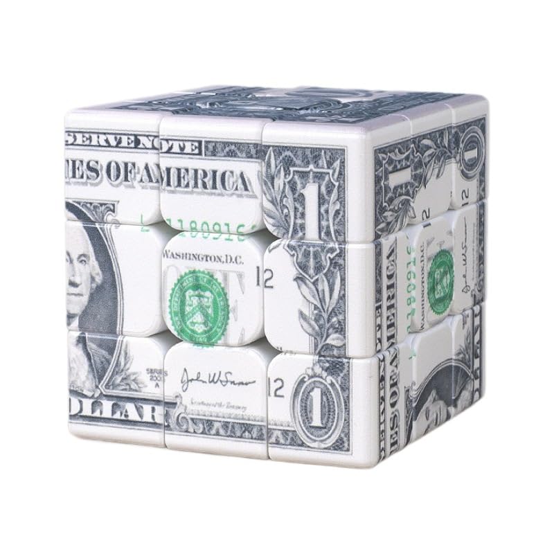 Cuberspeed Dollar Cube frosted surface for better grip and speed