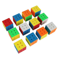 Cuberspeed frosted-surface cubes provide a grippy, comfortable handling during longer sessions.