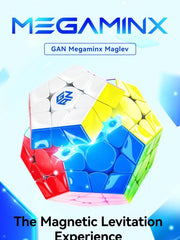 Cuberspeed GAN Megamin MagLev UV auto-level angle detail shows precise layer alignment
