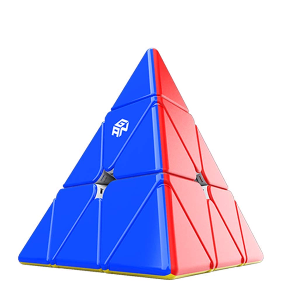 Cuberspeed GAN Pyramid M honeycomb surface for smooth turning.