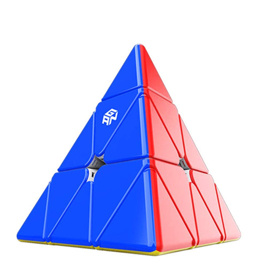 Cuberspeed GAN Pyramid M honeycomb surface for smooth turning.