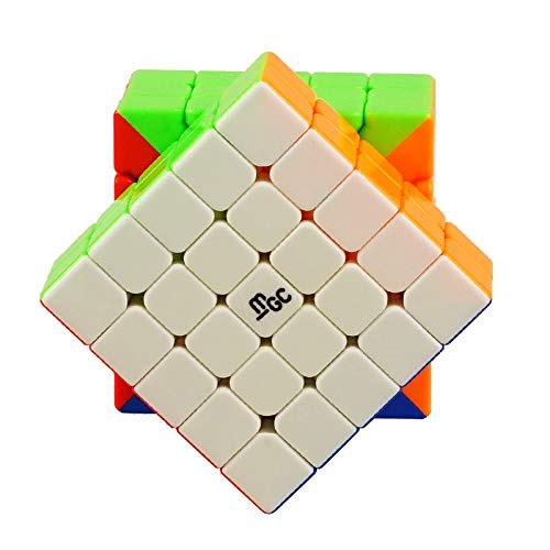 Cuberspeed MGC 5x5x5 ABS sticker material withstands wear.