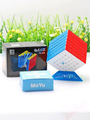 Cuberspeed Moyu MeiLong 6x6 V2 M in-hand during solve for smooth turning.