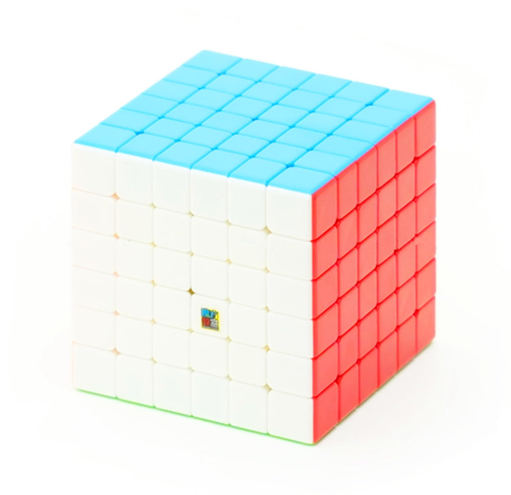 Cuberspeed Moyu MeiLong 6x6 V2 M stickerless bright shades in daylight.