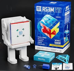Cuberspeed RS3M V5 glossy surface improves visibility during fast solves.