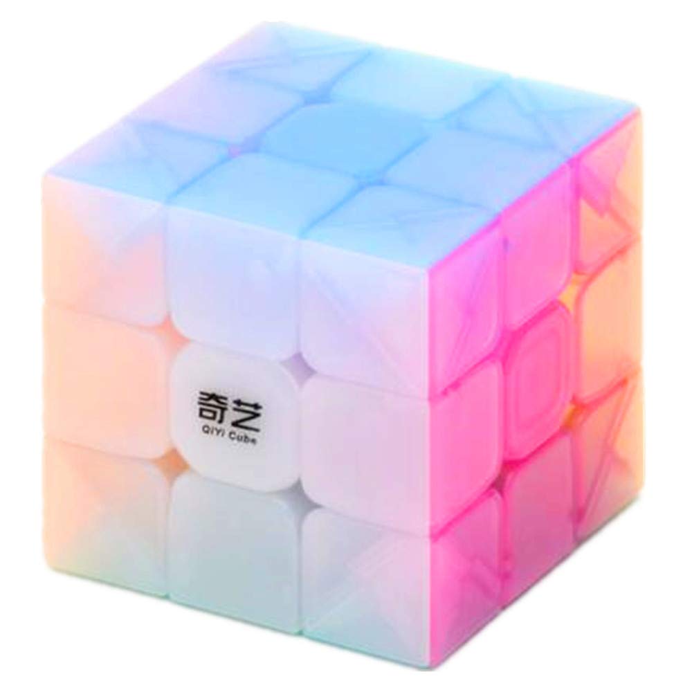 CuberSpeed Warrior W 3x3 Jelly anti-pop closeup shows stability.