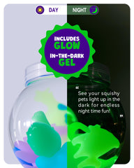Cubetoou glitter gel makes finished water pets sparkle beautifully