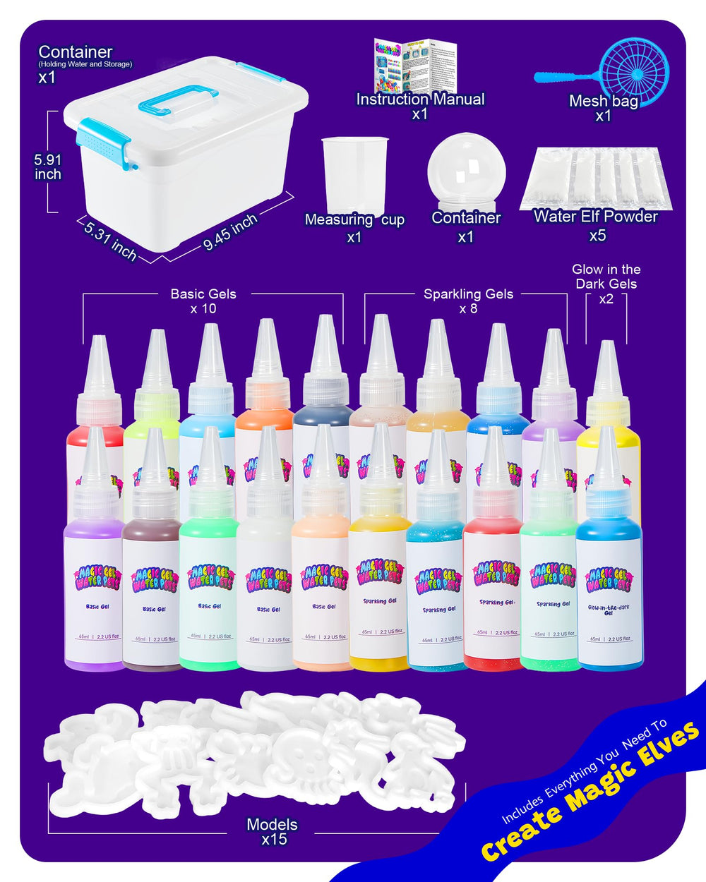 Cubetoou glow in the dark gel adds bright effects to crafts