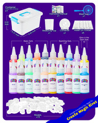 Cubetoou glow in the dark gel adds bright effects to crafts