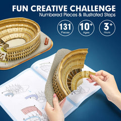 CubicFun heritage-themed Colosseum puzzle for learning and curiosity.