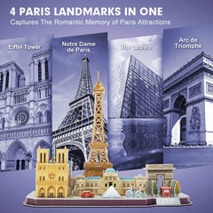 CubicFun Notre Dame 3D puzzle highlights architecture for curious minds.