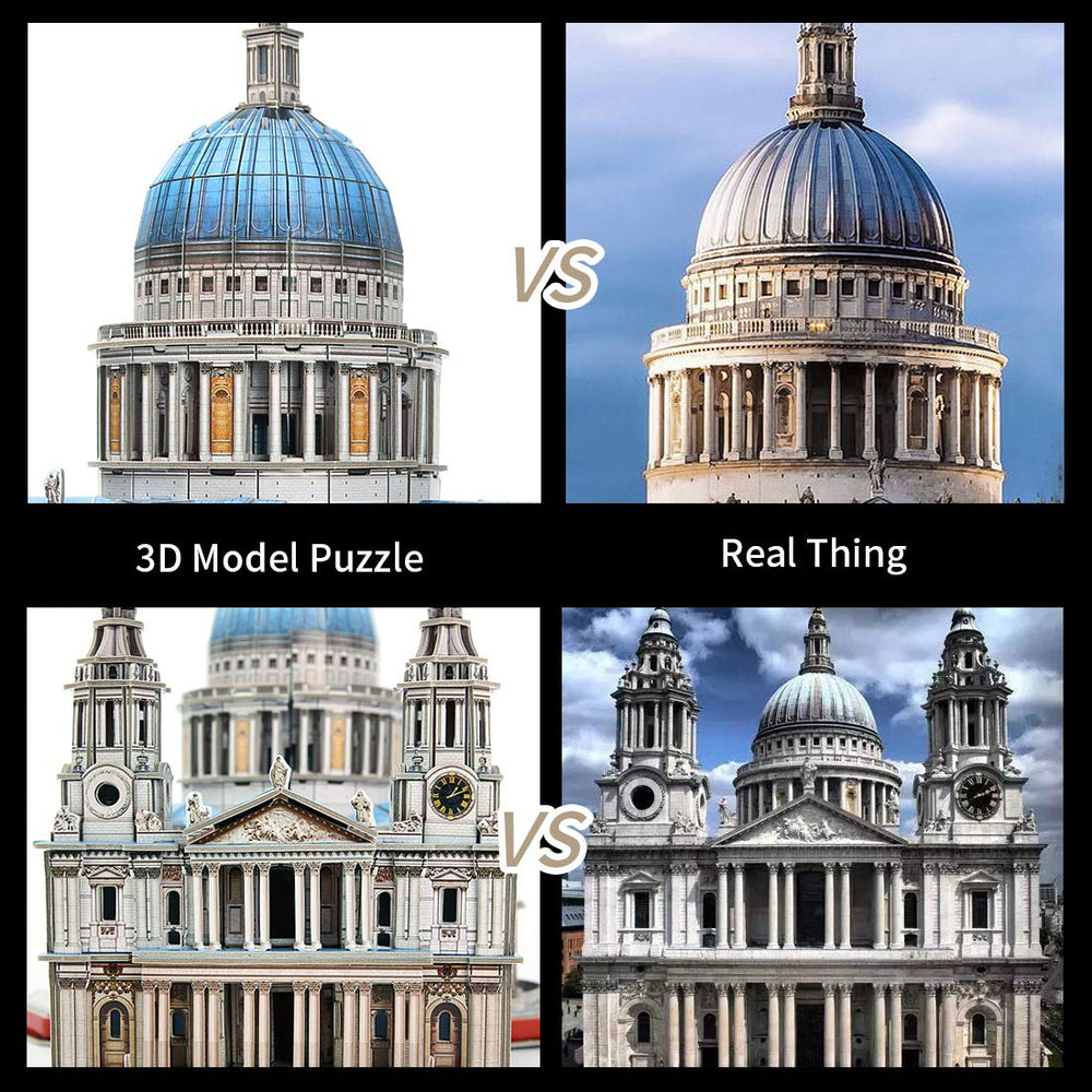 CubicFun Saint Paul Cathedral makes a thoughtful gift for teens and adults who enjoy challenges