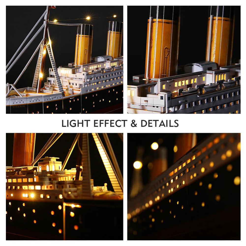 CubicFun Titanic gift idea for Valentine or special occasions.
