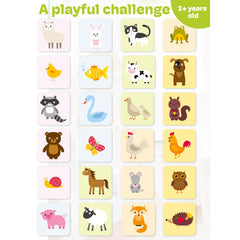 CUBIDI Memory Game children-playing scene showing engaging preschool activity