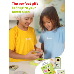 CUBIDI Montessori-inspired memory game visual emphasizing hands-on learning