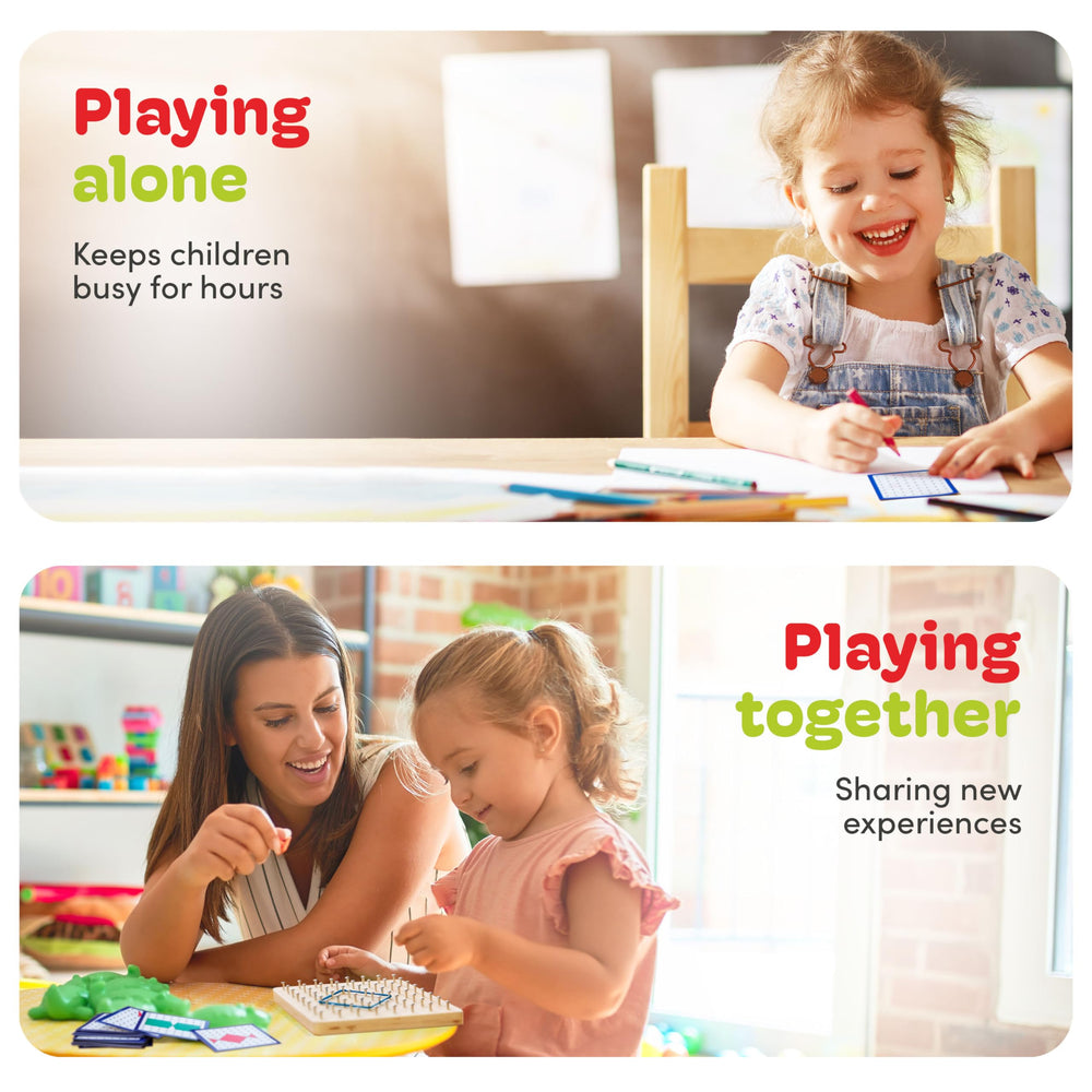 CUBIDI spatial-reasoning geo board boosts sequencing and visual thinking