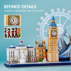 CubicFun Buckingham Palace 3D puzzle invites focused, mindful assembly