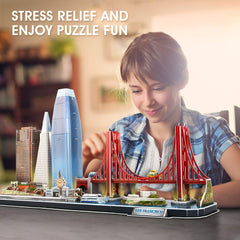 CubicFun San Francisco landmarks gift idea ideal for architecture lovers.