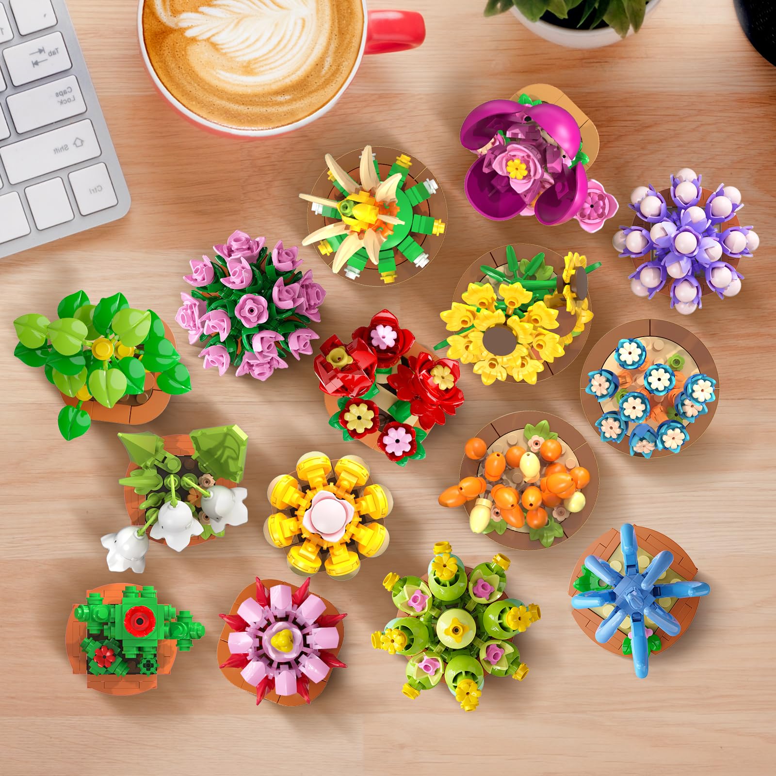 CUBIMANA 3.6mm mini bricks deliver tactile building fun.