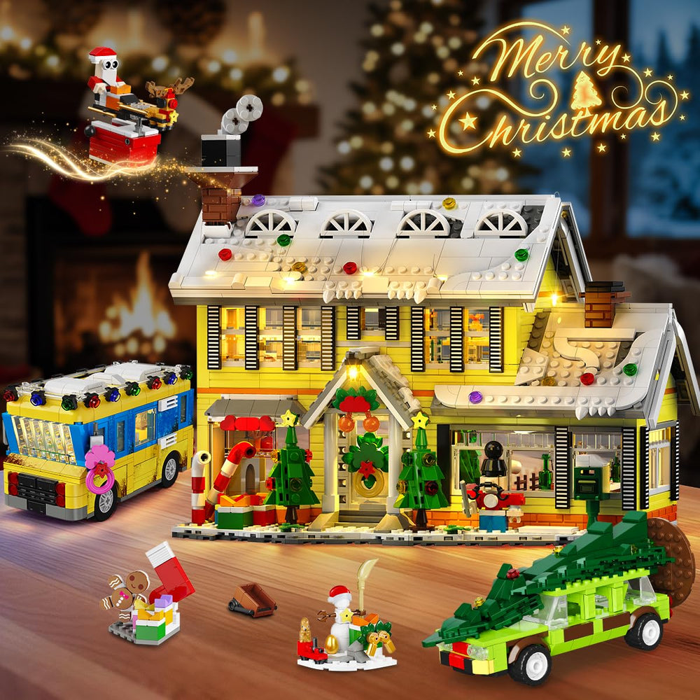CUBIMANA bus and pickup truck set adds dynamic holiday storytelling and kinetic fun