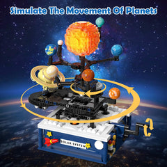 CUBIMANA Sun and planets assembly for space exploration study