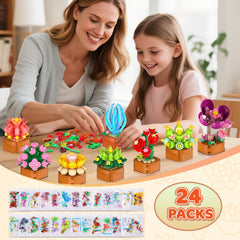 CUBIMANA terracotta pots and blooms enhance home decor.