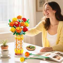 Romantic color mix suits gifts for birthdays or anniversaries.