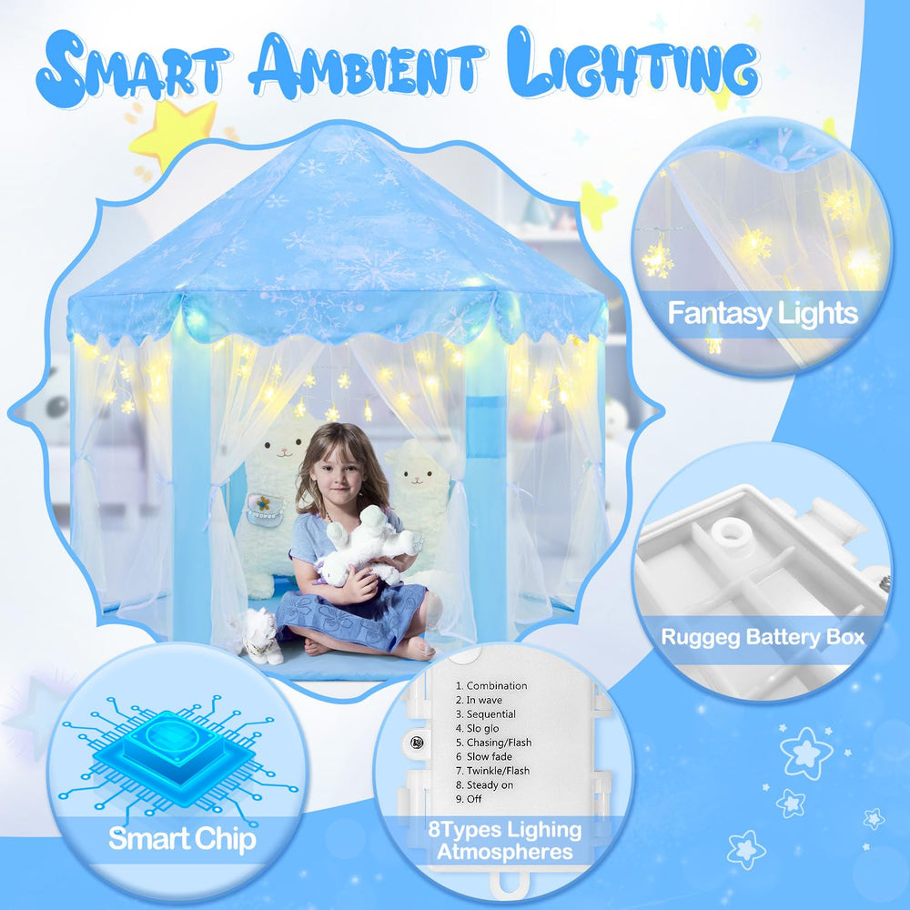 CUBNBUD Frozen Tent door opening invites easy access for kids