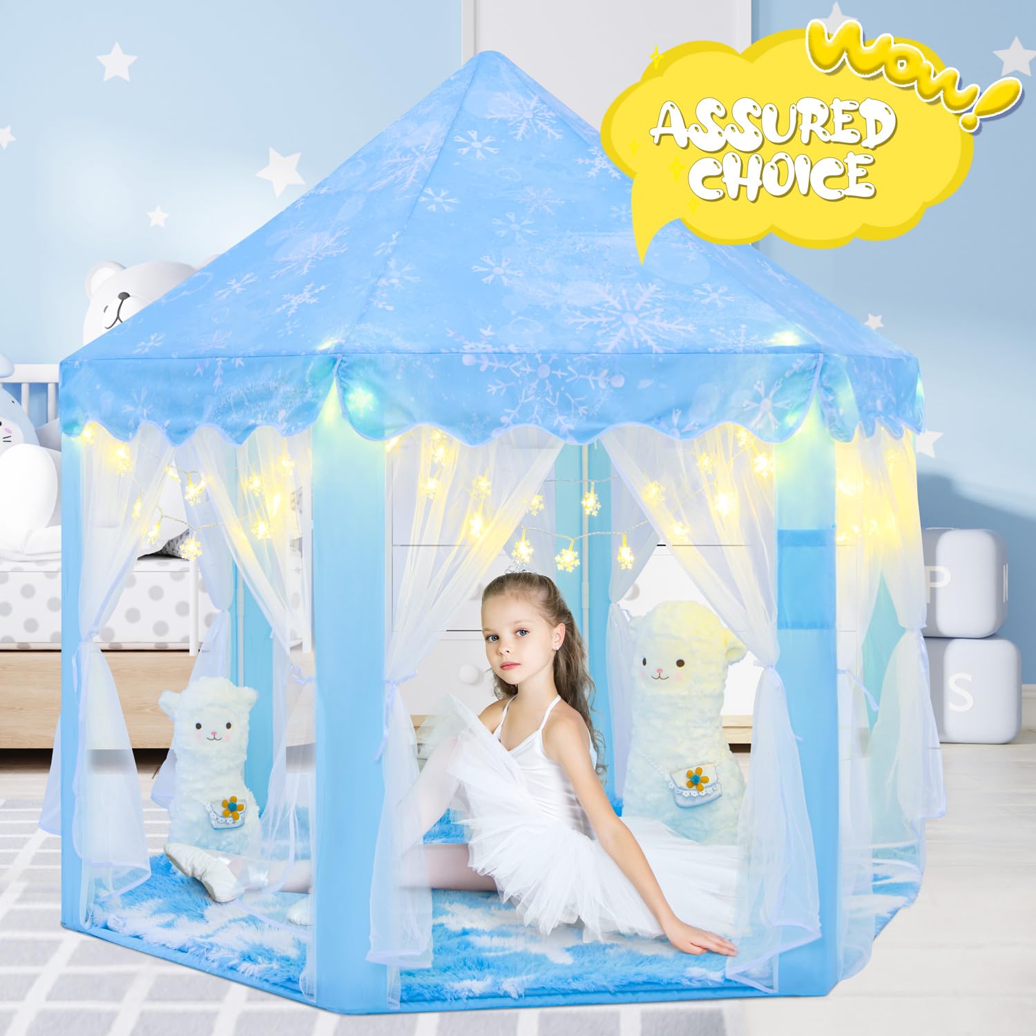 CUBNBUD Frozen Tent ideal for toddlers' small play areas