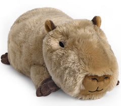 Cuckool Capybara plush with soft fur for cozy hugs and comfort.