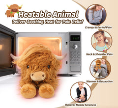 Cuckool Lavender-scented cow plush for calming aromatherapy moments.