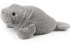 Cuckool Manatee plush with soft fur, perfect for cozy hugs.