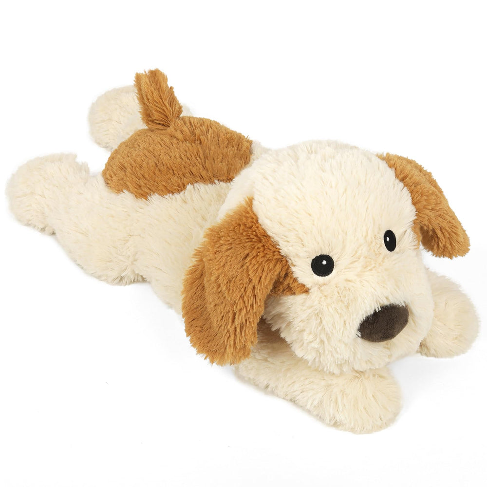Cuckool Puppy plush with soft shaggy fur for cozy hugs.