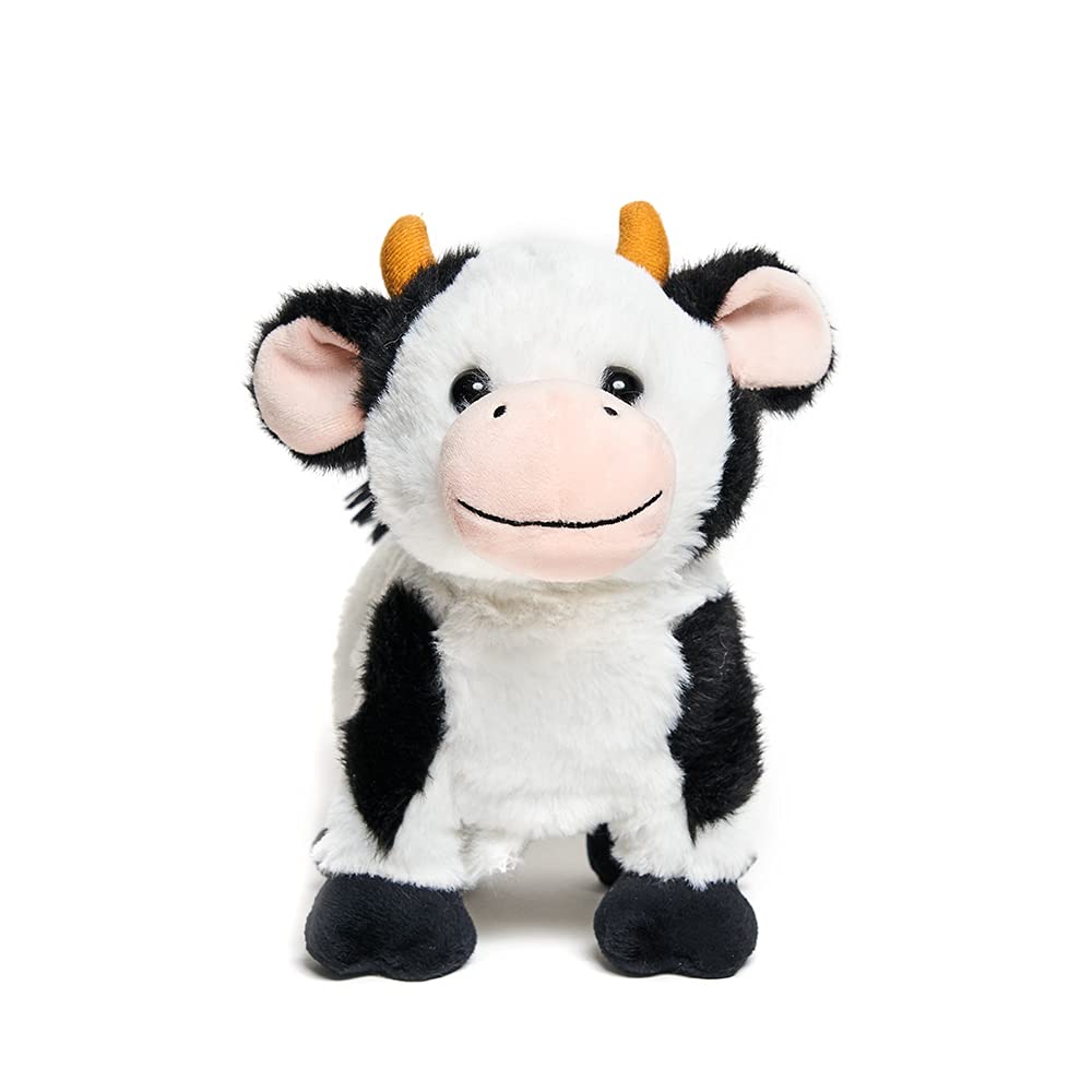 Cuddle Barn Barnyard Buddies Cow promotes imaginative farm time and pretend play