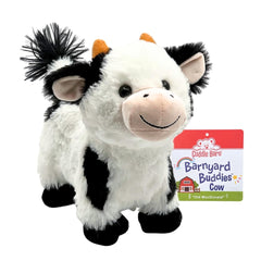 Cuddle Barn Barnyard Buddies Cow walks with wagging tail for interactive play