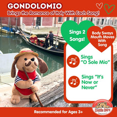 Gondolomio sole mio performance brings magical family moments.