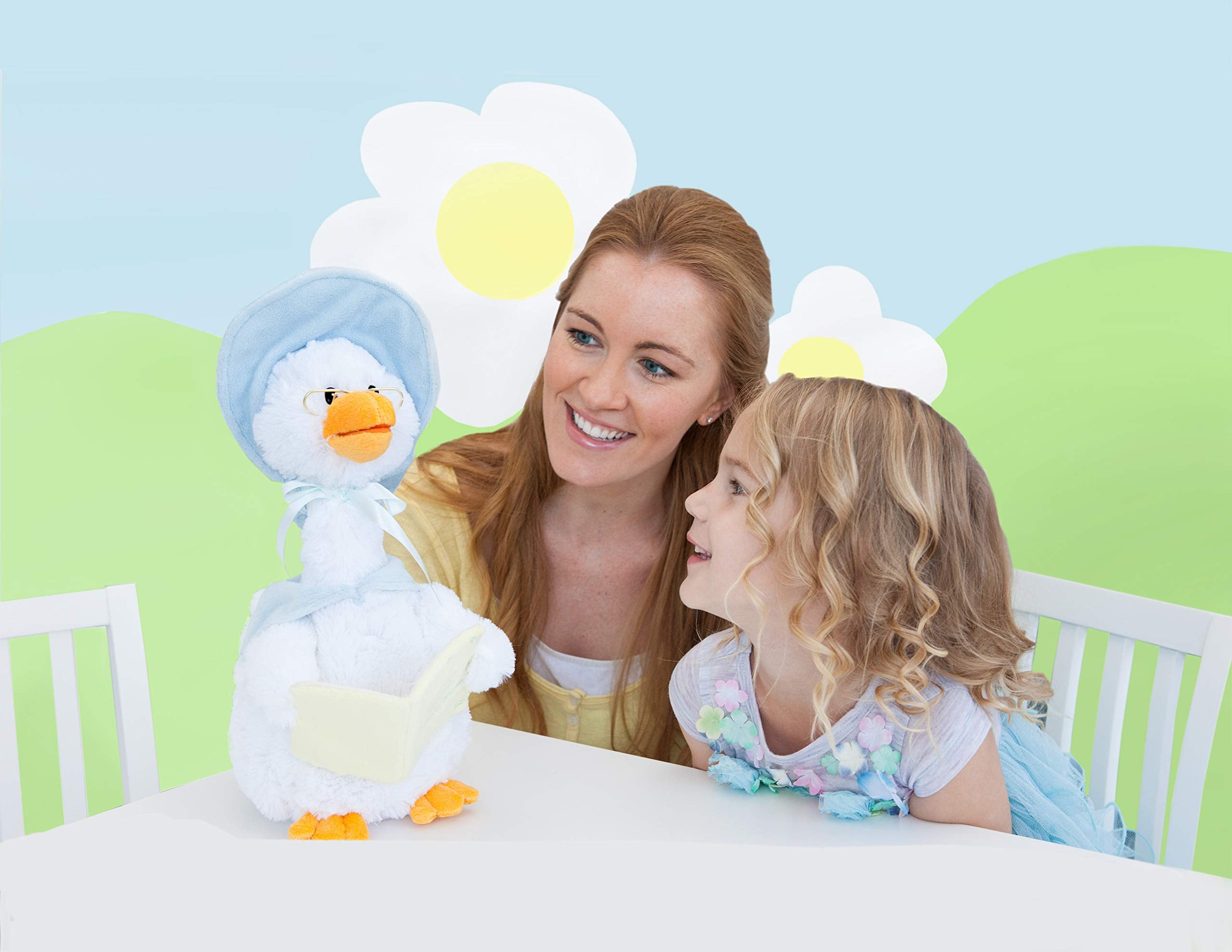 Cuddle Barn Mother Goose seven nursery rhymes with twinkling music for storytime.