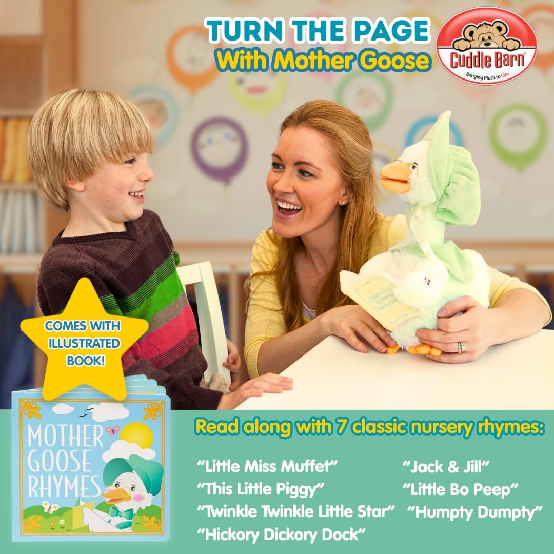 Cuddle Barn Mother Goose Read-Along 7 nursery rhymes for playful learning moments