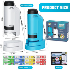 CUKU easy-to-use microscope supports self-directed learning and observation.