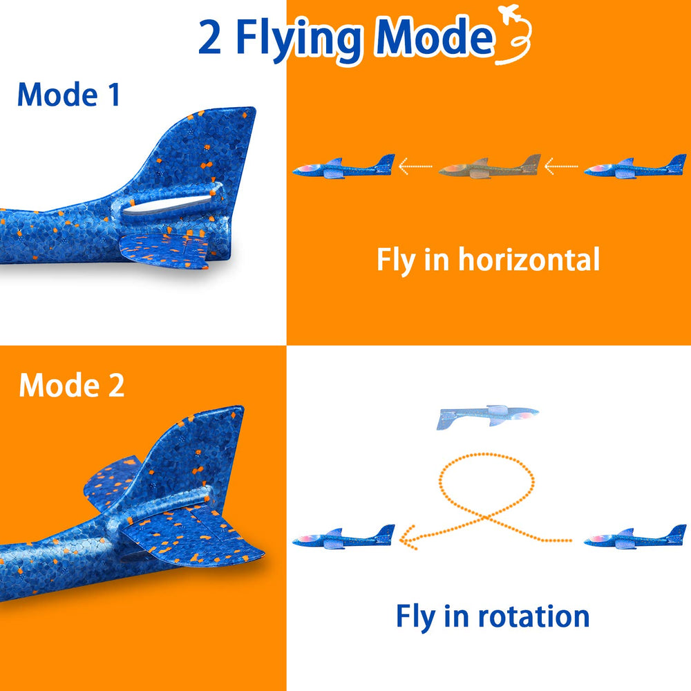 CUKU LED Airplane night-light enables visible evening flights.