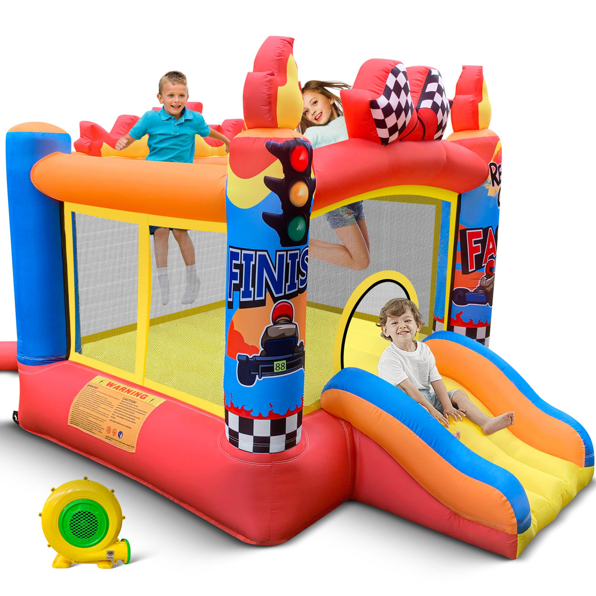 Culaluva bounce house bounce-area for kids; safe family play