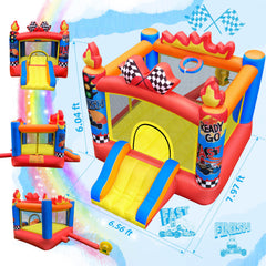 Culaluva bounce house odorless oxford fabric; kid-friendly material