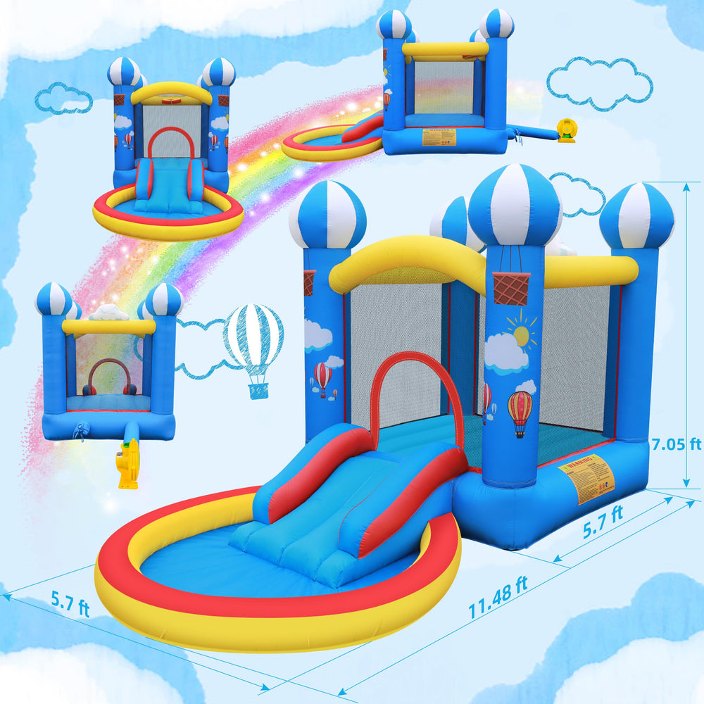 CulaLuva water-friendly ball pit option for cooling fun on hot days
