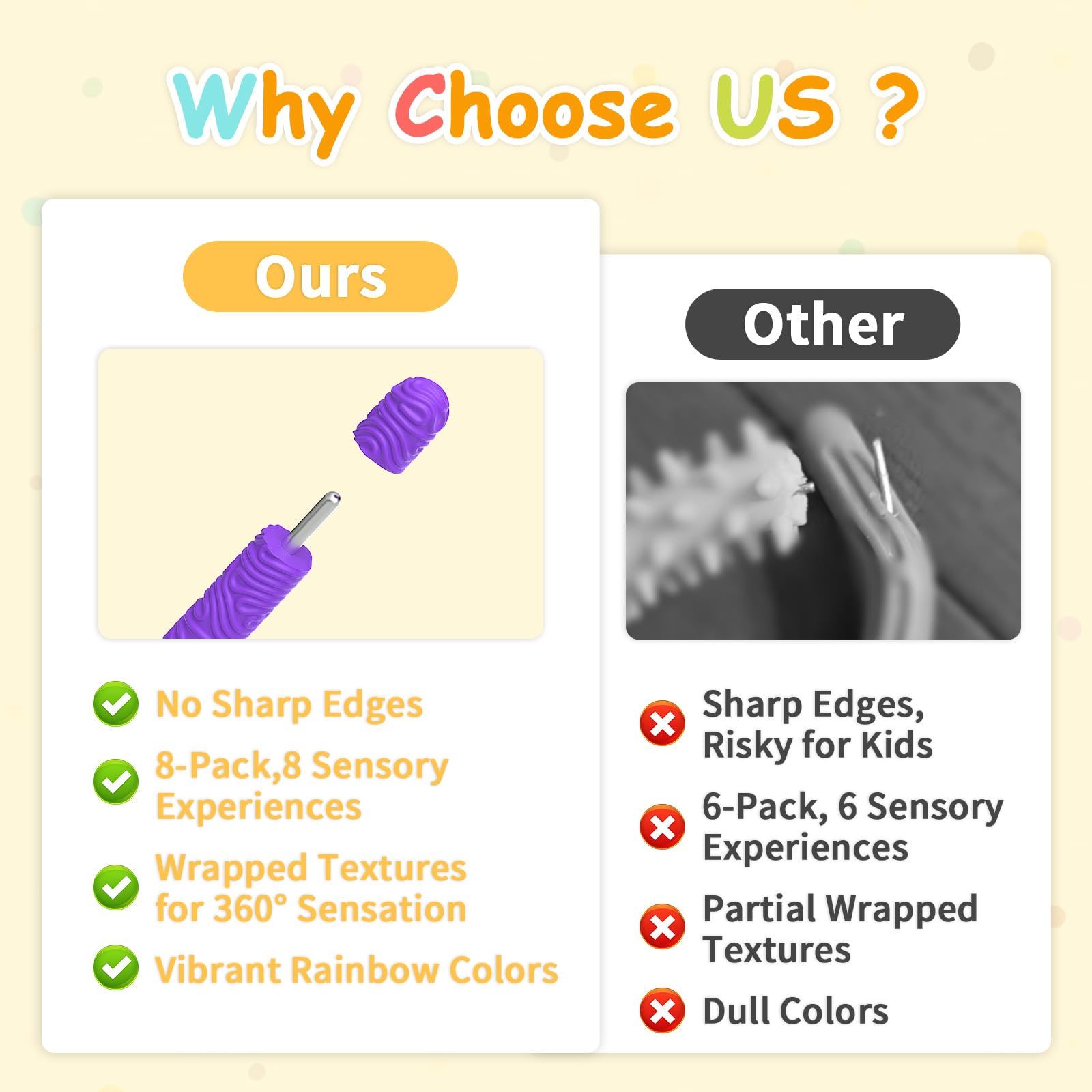 CulivnFud sensory sticks in gift packaging suggest a thoughtful sensory gift.