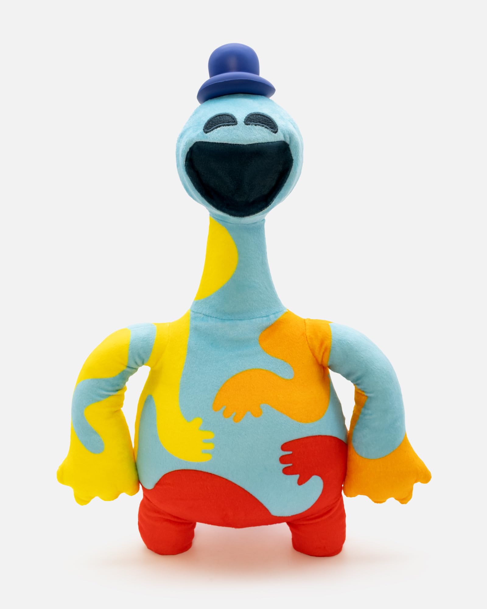 Culture Fly Doey the Doughman plush close-up highlighting soft fabric and detailed stitching.