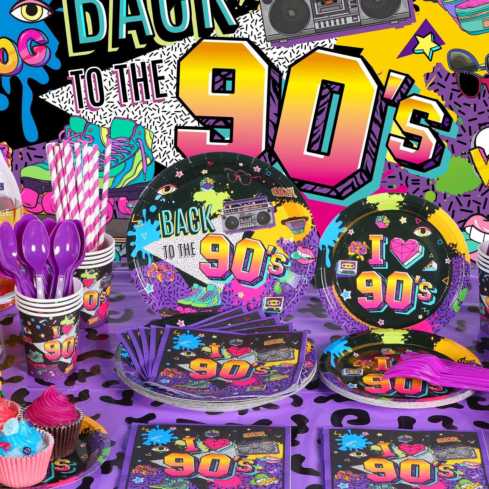 Cunhill 90s tablecloth brings bold retro style to the table