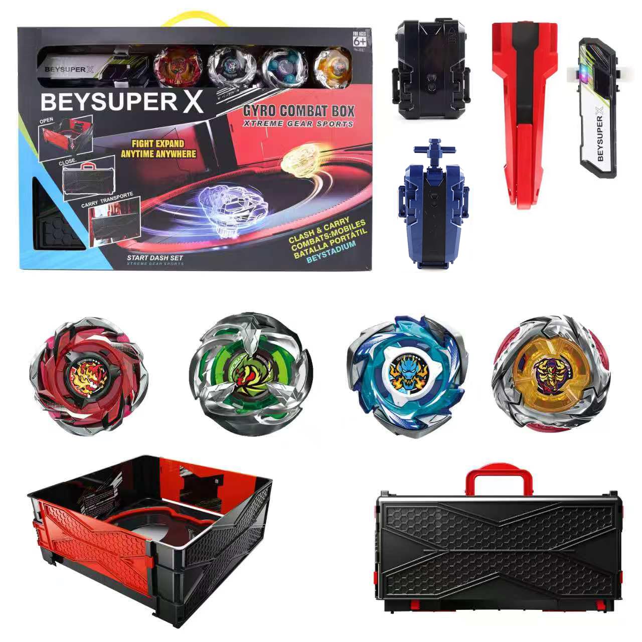 Cunjxtan Burst Gyro arena foldable stadium for portable battles on the go