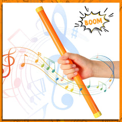 Cunno groan-tube noise maker stick close-up highlights sturdy plastic.